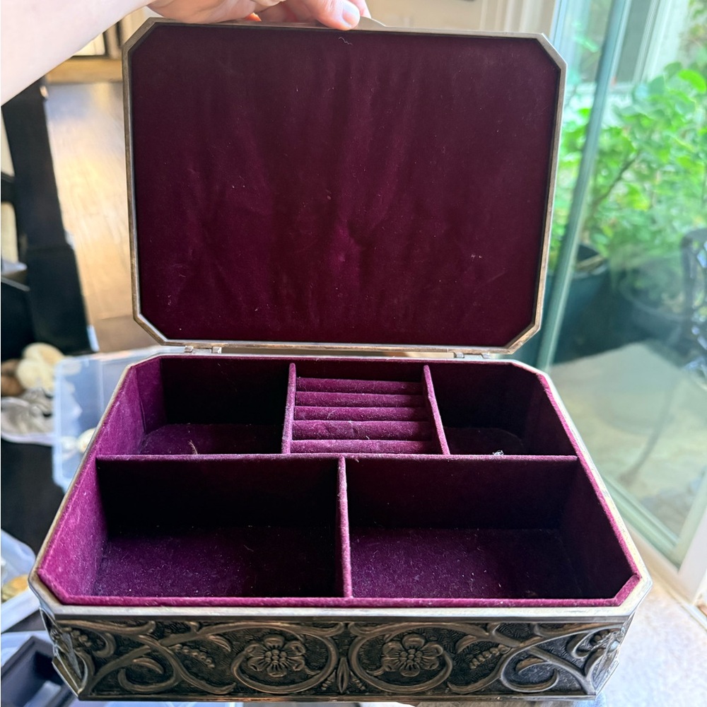 Godinger Silver Plated Jewelry Box View 4